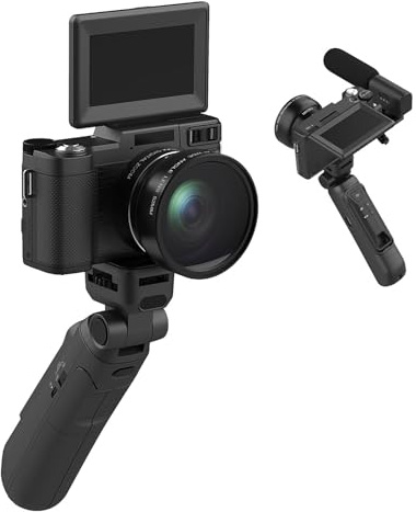 4K videokamera - Gear Photo Gear, 4K fotovideobandspelare | ULTRA HD, videobandspelare resetillbehör, fjärrkontroll antik inspelare kompatibel