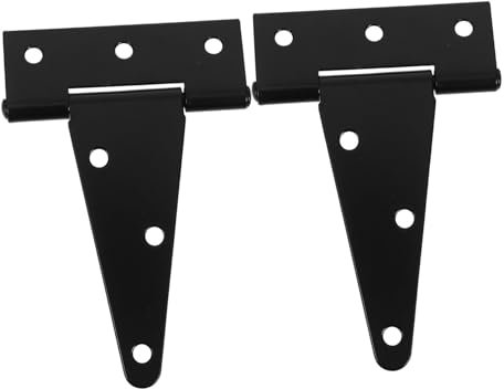 MUCKLILY Türscharniere Aus Eisen Erweitertes Design Schlitzlagerscharnier Für Einfache Installation Stilvolles Finish Vielseitige Anwendung Für Verschiedene Umgebungen