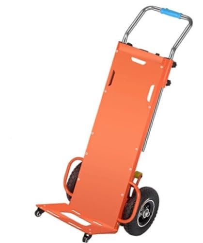 Carrello saliscale elettrico da 400 kg, 1500 W, montascale con batteria da 48 V 50 A, movimentazione di merci pesanti sulle scale