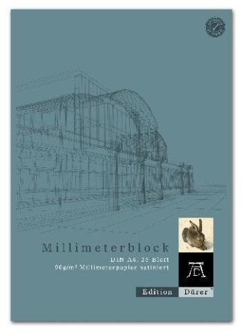 Millimeterpapierblock A4 25BL