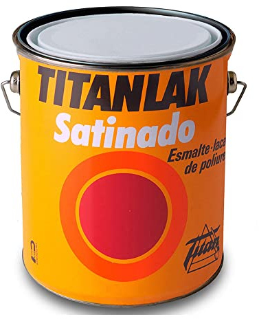 Titanlak Esmalte Laca sintética Satinado Blanco 4 L