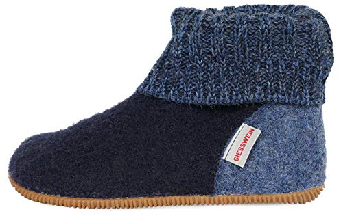 GIESSWEIN Wildpoldsried Kids, Hüttenschuhe Unisex-Kinder, Ocean 588, 33 EU