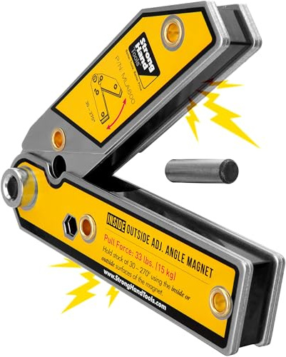 MLA600 Aimant solide à angle ajustable (30–270°) pour soudure et fabrication