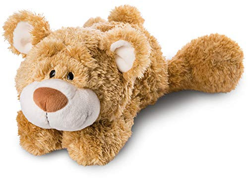 NICI 46514 Kuscheltier Bär 50 cm liegend – Flauschiger Teddy-Bär Plüschtier für Mädchen, Jungen & Babys – Kuscheliges Teddy Schmusetier