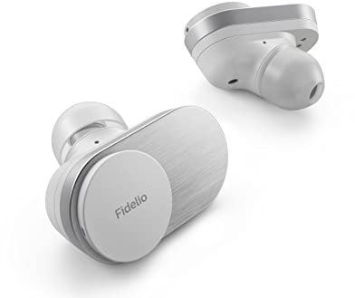 PHILIPS Fidelio T1 True Wireless Cuffie con Active Noise Canceling Pro+, Qualità Audiophile, Bianco
