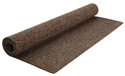 vidaXL Rotolo di Sughero in Gomma 100x200 cm 5 mm