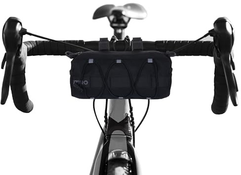 UZIRO Sac de Guidon vélo, Sacoche Cadre Velo, Sac de Guidon de Vélo Imperméable, Accessoires de Cyclisme Gravel, Sacoche Bikepacking