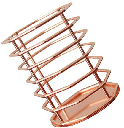 Lurrose 1 Stück Box Aufbewahrung Stifthalter Make Up Halter Dekorativer Make Up Pinselhalter Schreibwarenbehälter Roségold Stifthalter Für Schreibtisch