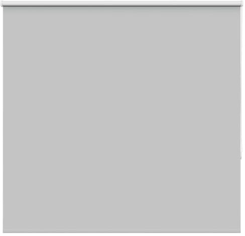 vidaXL Verdunkelungsrollo Hellgrau 155x130cm Stoffbreite 151,6cm, Rollo, Klemmfix, Thermorollo, Verdunklungsrollo, Klemmrollo, Fensterrollo