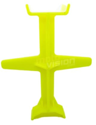 Support de Suspension Universel pour Fourche de Moto - Outil de Transport - Protection en Plastique - pour Moto Tout-Terrain, Motocross et Enduro, 29,3 x 23,1 x 9,8 cm (Jaune)