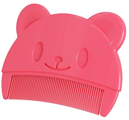 Newborn Cradle Caps Comb Head Cleaning Comb Bear Shape Comb Travel Hair Styling Comb For Baby Toddler Bath Head Massage