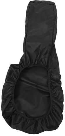 Yardwe Gitarrenrucksack in Schwarz aus Oxford Stoff für Akustikgitarren mit Modischem Design und Schutzfunktion für Musiker bei Proben im Freien