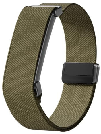 VeveXiao Nylonband kompatibla med Google Fitbit Air-remmar, mjuk väv stretchig andningsbar ersättning sportarmband med metallram magnetiskt spänne fitnessarmband - ingen spårare