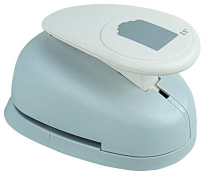 Rayher Perforadora de etiquetas, 5,7x3,8 cm, hasta 200 g/m², 69095000