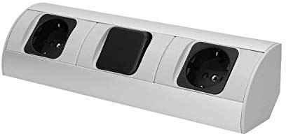 Enchufe para mueble, con interruptor, tipo Schuko, cocina, – enchufe de base OR-AE-1304(GS)