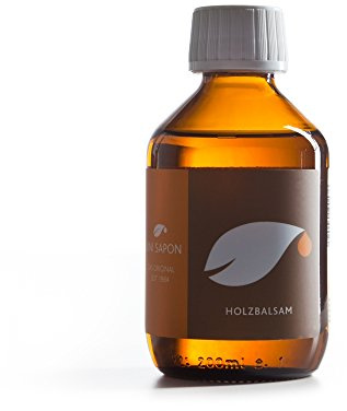 Uni Sapon Bio Holzbalsam natürliche Holzpflege mit Bio Rohstoffen und angenehmen Jojobaöl Duft - umweltschonend- chemiefrei - Zertifiziert, Größe:200 ml