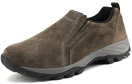 NORTIV 8 Men's Jungle Moc Slip On Loafer Walking Shoes JS19007M Khaki Size 10.5 M US