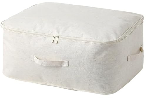 Kleidungsaufbewahrungstasche,unterbett aufbewahrungsbeutel,Faltbar Kleideraufbewahrung mit Reißverschluss und Griff,für Bettdecken Decken Kleidung Unterbett Kleiderschrank. (Size : 73L)