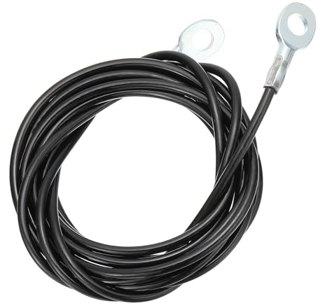 PATIKIL Seilzugkabel, verstellbares Fitness-Kabel-Riemenscheibensystem, Ersatz, dick, 4 mm, schwere Fitness-Kabel-Riemenscheibebefestigung für Heimkabel