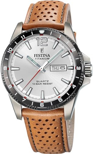 Festina Armbanduhr Calendario Titanium