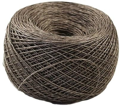 Filato for maglieria a mano in lino al 100%, filato for uncinetto, filato for tessitura, filo for lavorare a maglia, filo for maglieria, filo for fai da te, sottopiatto, tovaglietta, cappello, borsa(4