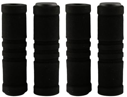 Tabanzhe 4PCS Foam Sponge Bike Handlebar Grips-Soft Comfort Bicycle Handle Covers Nonslip Handlebar Covers Bike Handle Sleeve Cycling Handle Bar Accessories for Bikes