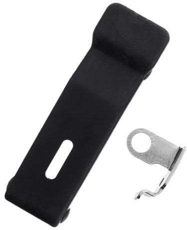 TINEASUR Rubber Cabinet Door Latch Stainless Steel Lock for Electrical Box Boat Storage Compartment Marine Window Catch Sturdy Boat Compartment Box Lock