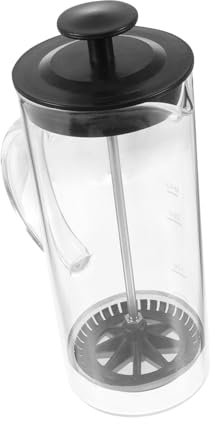 HOLIDYOYO Prensa Francesa De Vidrio Simple Para Cafetera Hervidor Para Espumar Leche Para Preparar Cafe Manual Casa o Cafetera De Prensa Practica
