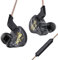 Yinyoo KBEAR MONKIE K01 - Auricolari in-ear con cavo, 1DD, leggeri, con spina da 3,5 mm, bassi immersivi HIFI, compatibili con PC, PS5, Xbox, Switch