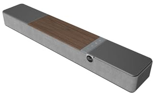 Klipsch Flexus CORE 100 2.1 Channel Powered by Onkyo Bluetooth Sound Bar with Dolby Atmos and Custom Tuned Bass - Walnut