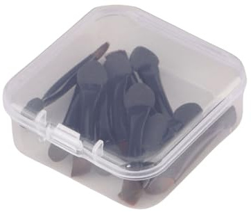 our fave Lot de 10 petits pinceaux de maquillage double face pour fard à paupières