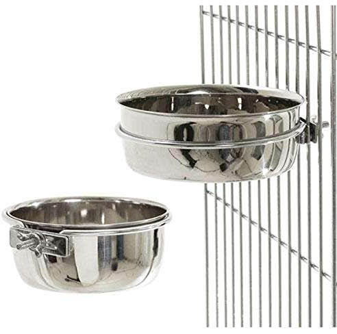 Karlie Edelstahlnapf mit Schraubbefestigung 900 ml