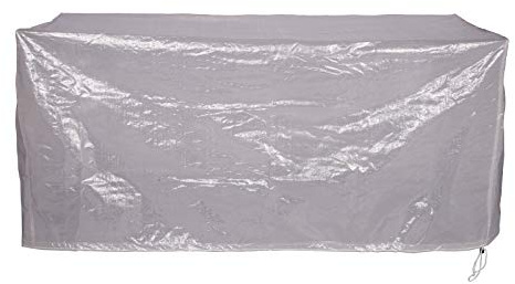 Laneetal Schutzhaube Sitzgrupp Schutzhülle Gartenmöbel PE Abdeckplane Tischabdeckung 242x162x100cm Transparent
