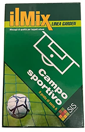 SEMI PER PRATO - IL MIX - CAMPO SPORTIVO IL PRATO DI SERIE A - Loietto perenne 30%, Festuca Rossa 35%, Festuca Rossa Fallax 25%, Poi Pratensis 10% - 1 KG