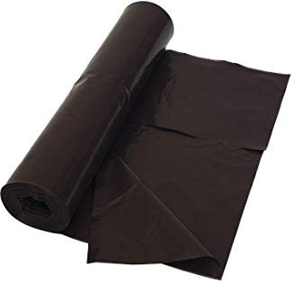 IG-AS Müllsäcke 60, 120, 200, 240 Liter Stark Reißfest, blau oder schwarz (120L Typ-60, Schwarz, 25)