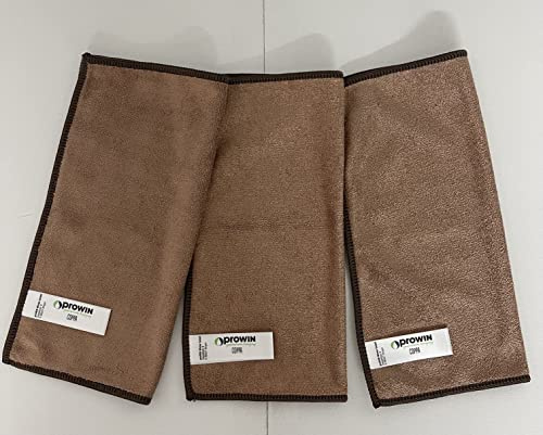 proWIN Coppa braun 25x25 cm NEU - 3er Packung - Sonderpreis - 3 Stück