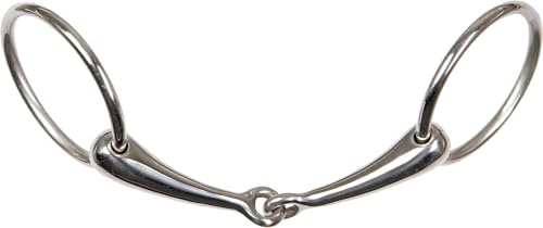 Harry's Horse Wassertrense Hollow Einfach gebrochen 18mm - 13,5 cm - Silber