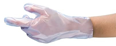 Ansell Microflex 31-103 Compostable Disposable Gloves, Food Approved, Powder and Latex Free, Multipurpose Protection, Blue, Size XS-S (100 Pairs)