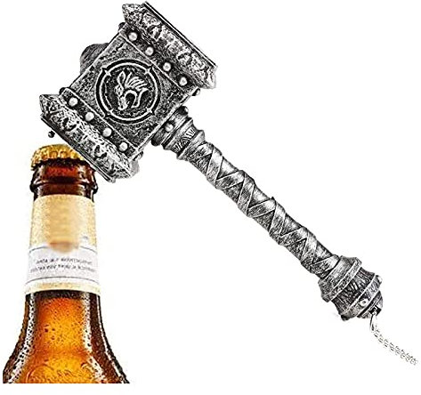SiMbae Hammer Bottle Opener, Wall Mounted Quake Beer Bottle Opener