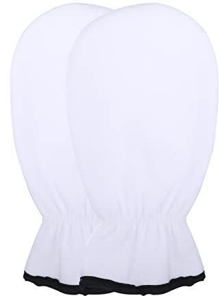 Amosfun 2paare Exfolierende Handmasken Aus Hochwertigem Material Wärmeschutz-handschuhe Für Spa-anwendungen Zur Hautpflege Und Feuchtigkeitsversorgung Elegantem Ohne Logo