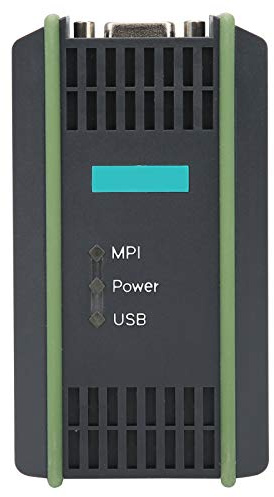 lyrlody 6GK1571 0BA00 0AA0 Câble de Programmation PLC USB-MPI Adaptateur PC pourS7 300 avec Fil Souple, Isolation de Couplage Optique, Connecteurs Nickelés, Support PPI MPI, Pilote