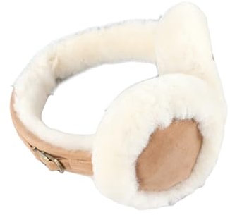 INSTR Unisex Winter Warm Shearling Wool Earmuffs Ear Earflap Plush Earmuff Girls Ladies Women Hairbands Ear Muffs Ear Warmer