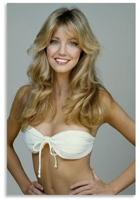 TSNKNP Heather Locklear Fanart Poster Decorative Painting Canvas Wall Art Living Room Poster Bedroom Painting Wall Art Picture Print Modern Family Room Decor 20 x 30 Inches (50 x 75 cm)