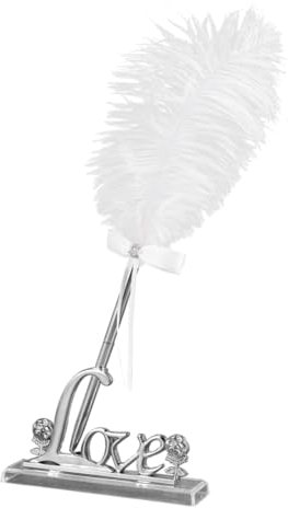 HONMEET Metall-signierstift Mit Sockel Gästestift Für Hochzeit Party-signierstift Langlebiger Hochzeitsstift Zum Schreiben