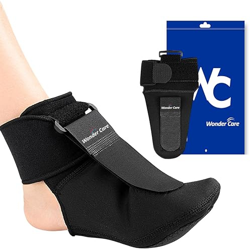 Wonder Care Plantar Fasciitis Night Splint Socks|Heel pain relief plantar fasciitis|Soft plantar fascia brace for sleeping and achilles tendonitis relief|Plantar fasciitis socks for men & women
