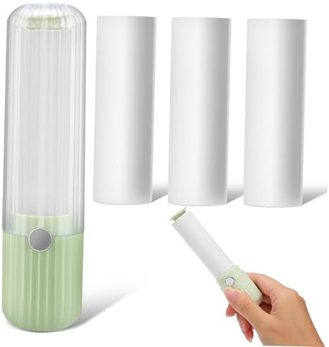 Didiseaon Pet Hair Remover Lint Roller Travel Sticky Lint Roller Reusable for Clothes Furniture and Pets