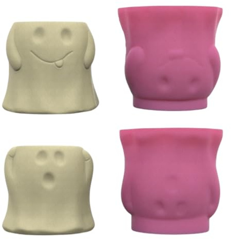 Moule en silicone polyvalent en forme de tête de mort pour la décoration de la maison et du bureau et le rangement de bijoux réutilisable