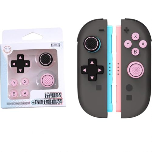 Tapas de joystick para Switch2 - Empuñaduras deslizantes para pulgar y fundas protectoras para mando de Nintendo Switch 2