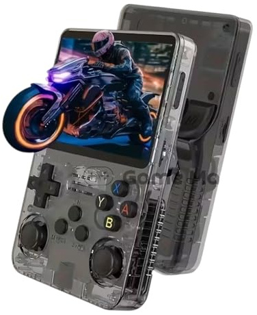 R36S Retro Handheld Video Game Console – up to 512GB, 100K Classic Games, Dual RAM Chips, 3.5 HD Screen, Linux OS, Fast Dispatch, QC Verified