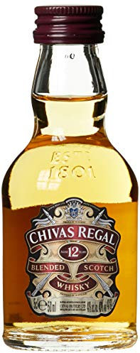 Chivas Regal Scotch 12 Years Old Whisky (1 x 0.05 l)